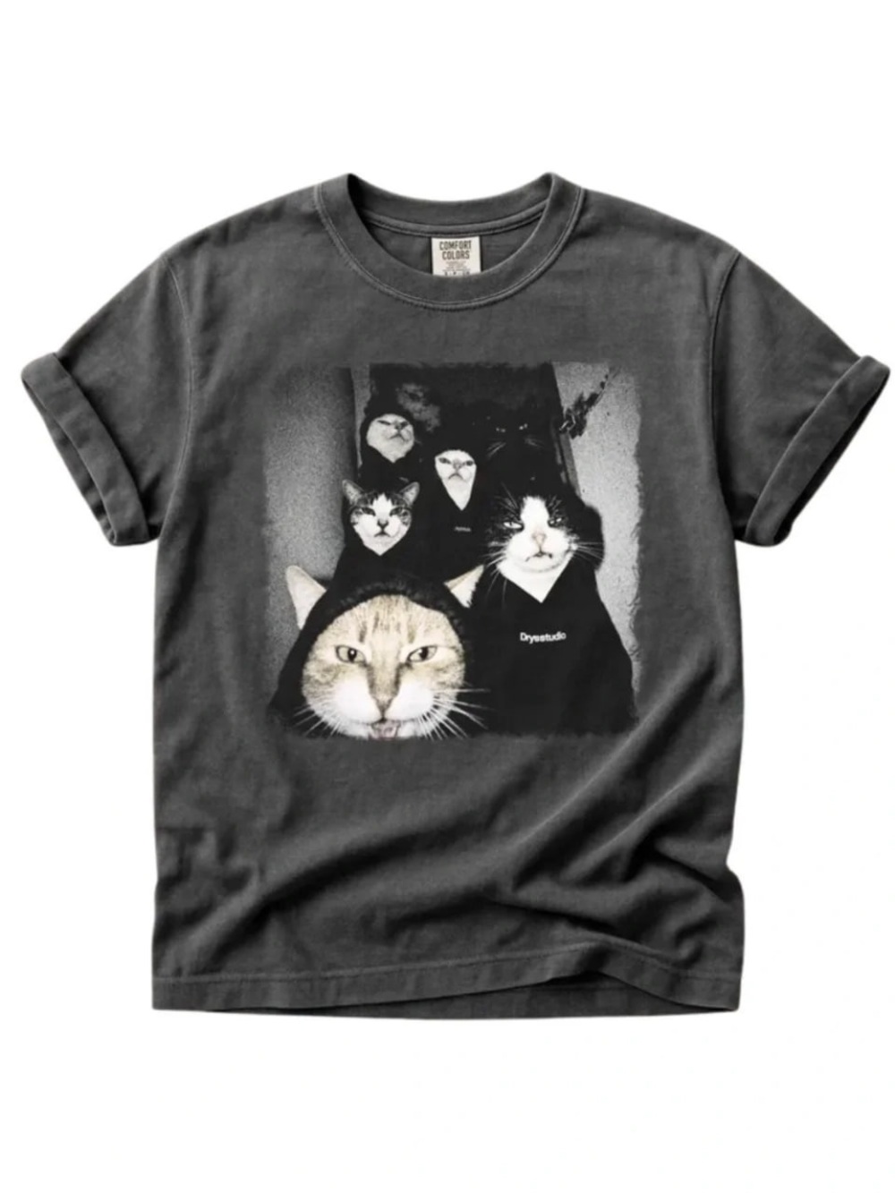 Comfort Colors Pepper Graphic Cat Group Tee